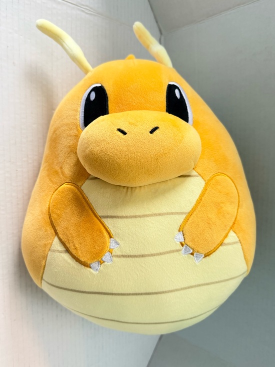 Squishmallows Other - Squishmallows Yellow Dragonite Plush - Bright Yellow Pokémon Pillow